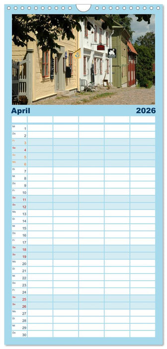 Wundervolles Schweden (CALVENDO Familienplaner 2026)