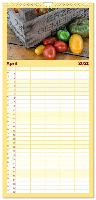 Garten-Idylle 2026 (CALVENDO Familienplaner 2026)