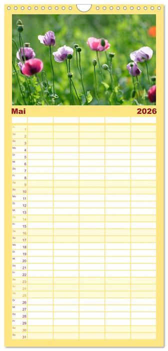 Garten-Idylle 2026 (CALVENDO Familienplaner 2026)