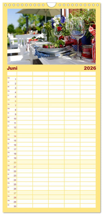 Garten-Idylle 2026 (CALVENDO Familienplaner 2026)