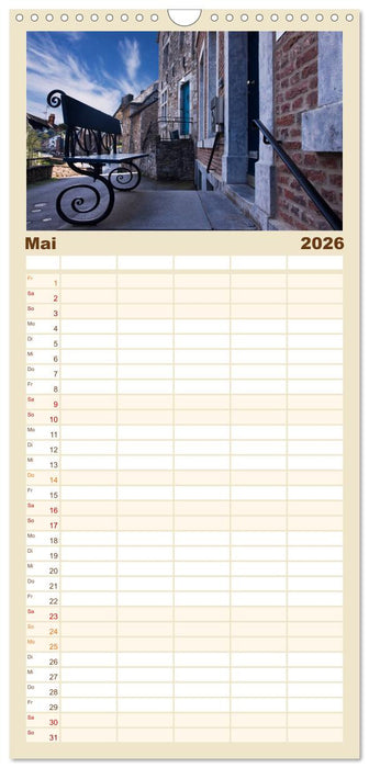 Kaiserstadt Aachen (CALVENDO Familienplaner 2026)