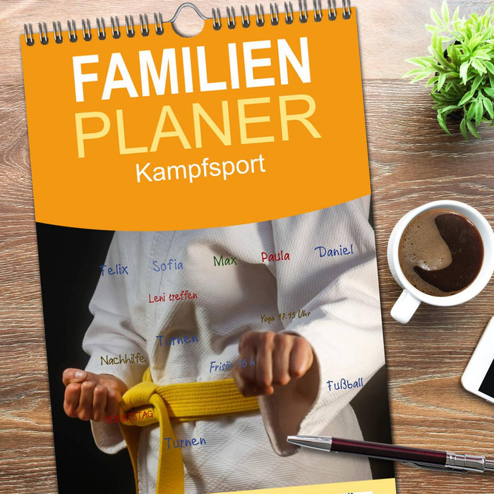 Kampfsport (CALVENDO Familienplaner 2026)