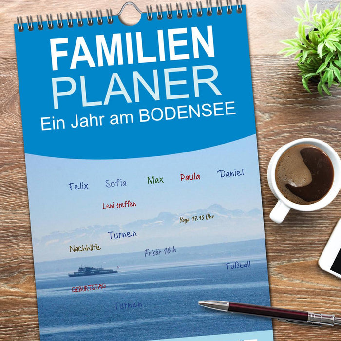 Ein Jahr am BODENSEE (CALVENDO Familienplaner 2026)
