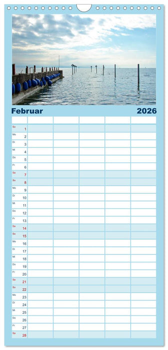 Ein Jahr am BODENSEE (CALVENDO Familienplaner 2026)