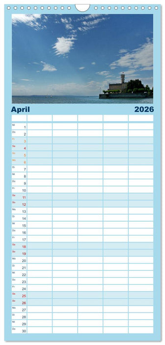 Ein Jahr am BODENSEE (CALVENDO Familienplaner 2026)