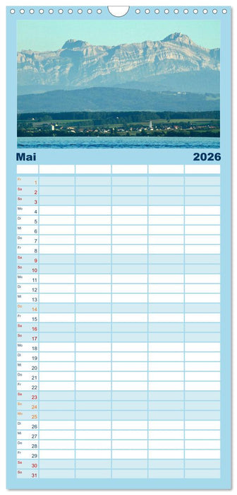 Ein Jahr am BODENSEE (CALVENDO Familienplaner 2026)