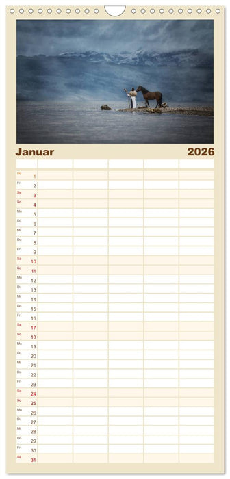 Spiegel deiner Seele (CALVENDO Familienplaner 2026)