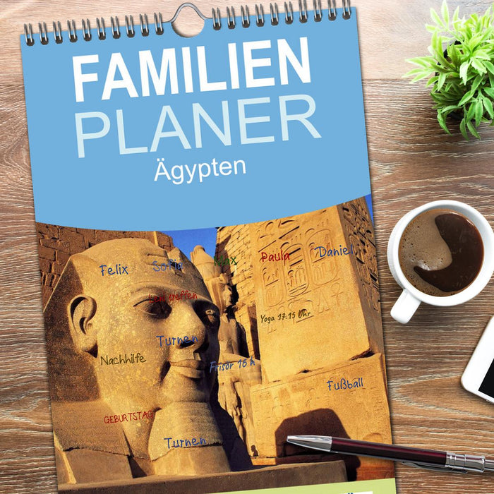Ägypten (CALVENDO Familienplaner 2026)