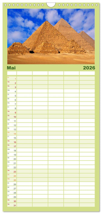 Ägypten (CALVENDO Familienplaner 2026)