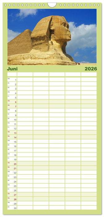 Ägypten (CALVENDO Familienplaner 2026)