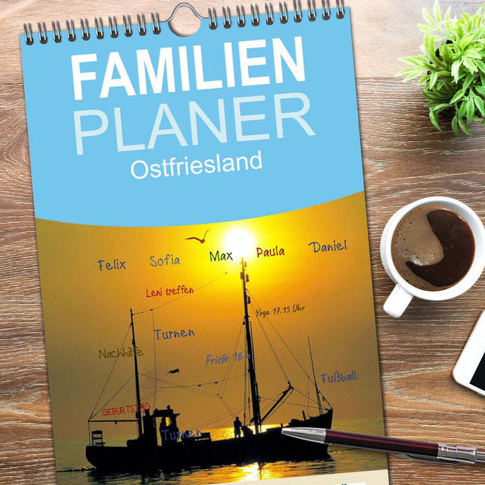 Ostfriesland (CALVENDO Familienplaner 2026)