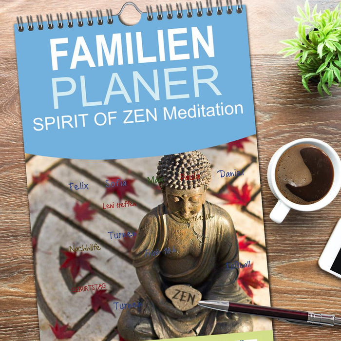 SPIRIT OF ZEN Meditation (CALVENDO Familienplaner 2026)
