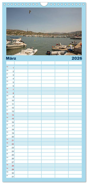 Mallorca - Traumhafte Balearen Insel (CALVENDO Familienplaner 2026)