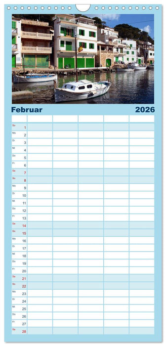 Trauminsel Mallorca (CALVENDO Familienplaner 2026)