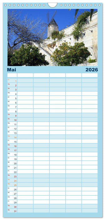 Trauminsel Mallorca (CALVENDO Familienplaner 2026)