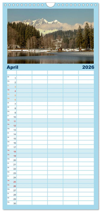 Der Wilde Kaiser, das Kletterparadies bei Kitzbühel (CALVENDO Familienplaner 2026)