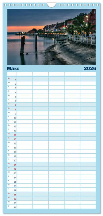 Ansichten vom Bodensee (CALVENDO Familienplaner 2026)