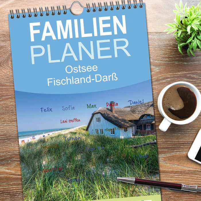 Ostsee, Fischland-Darß (CALVENDO Familienplaner 2026)