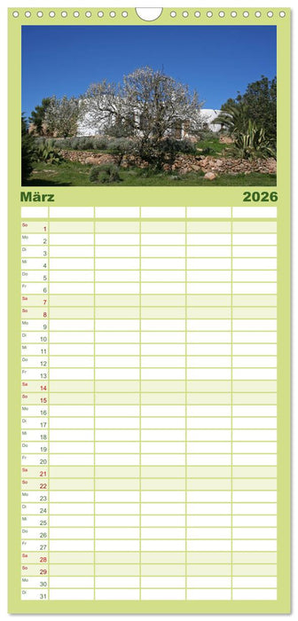 Zauberhaftes Ibiza (CALVENDO Familienplaner 2026)