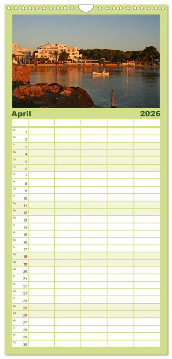 Zauberhaftes Ibiza (CALVENDO Familienplaner 2026)