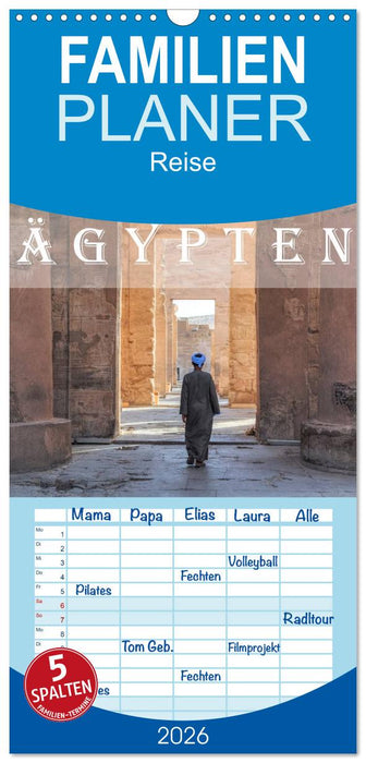 Ägypten (CALVENDO Familienplaner 2026)