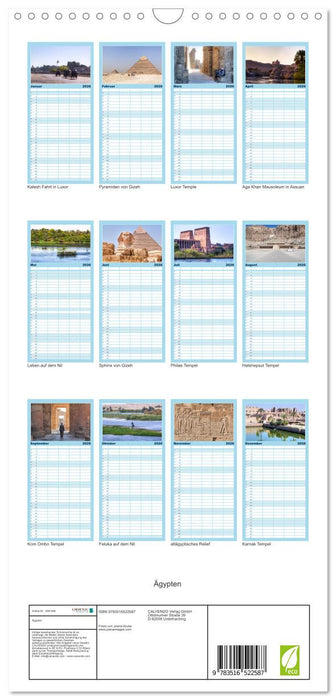 Ägypten (CALVENDO Familienplaner 2026)