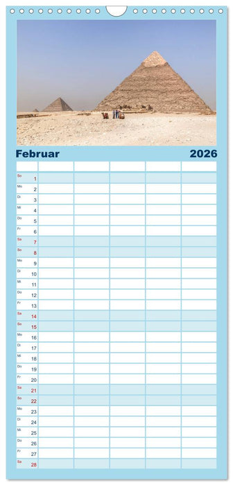 Ägypten (CALVENDO Familienplaner 2026)