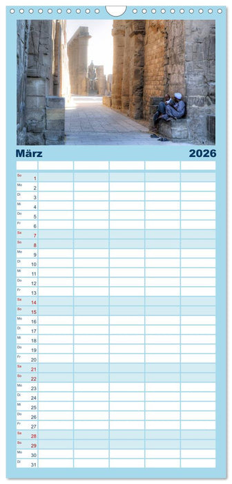 Ägypten (CALVENDO Familienplaner 2026)