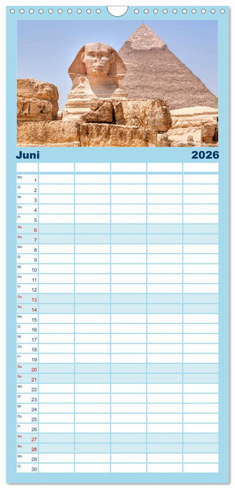 Ägypten (CALVENDO Familienplaner 2026)