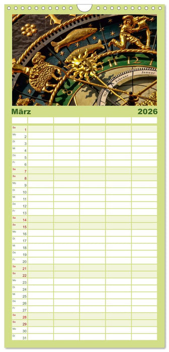 Bühne frei für Ulm an der Donau (CALVENDO Familienplaner 2026)