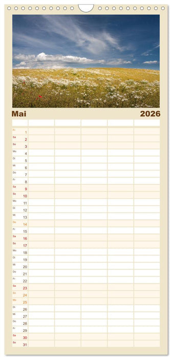 Traumhaftes Rügen (CALVENDO Familienplaner 2026)