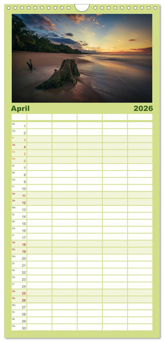 West Indies - Traumziel Karibik (CALVENDO Familienplaner 2026)