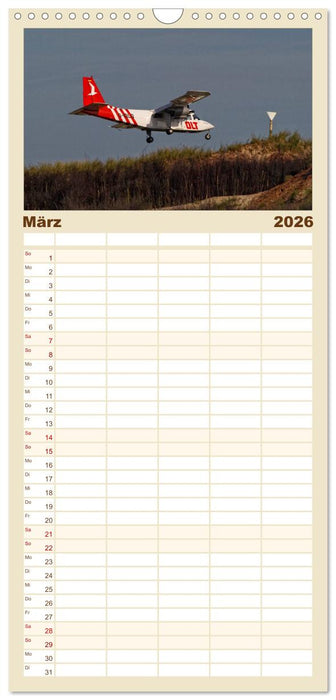 Helgoland und die Düne (CALVENDO Familienplaner 2026)