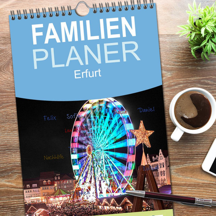 Erfurt (CALVENDO Familienplaner 2026)