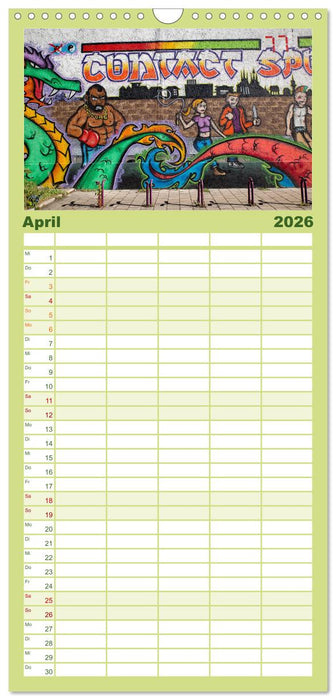 Erfurt (CALVENDO Familienplaner 2026)