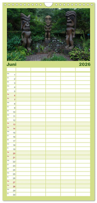 Hawaii - Das Paradies auf Erden (CALVENDO Familienplaner 2026)