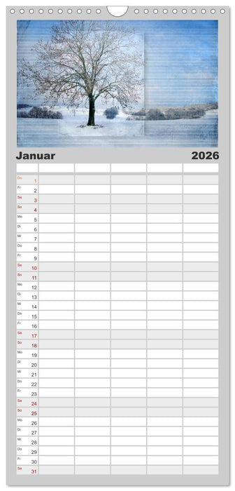 Vintage Style (CALVENDO Familienplaner 2026)