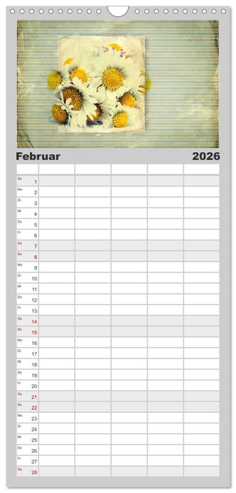 Vintage Style (CALVENDO Familienplaner 2026)