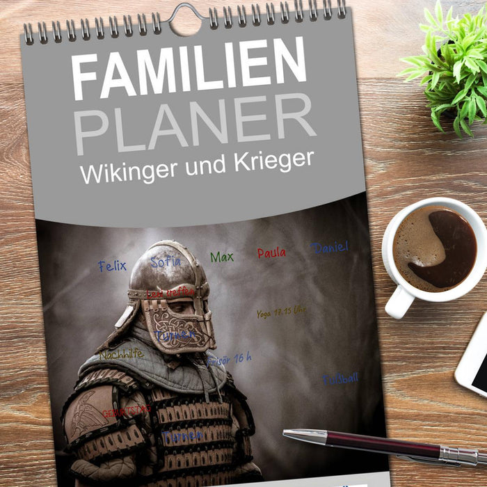 Wikinger und Krieger (CALVENDO Familienplaner 2026)