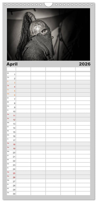 Wikinger und Krieger (CALVENDO Familienplaner 2026)