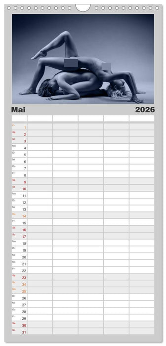 L´heure bleu - Die blaue Stunde (CALVENDO Familienplaner 2026)