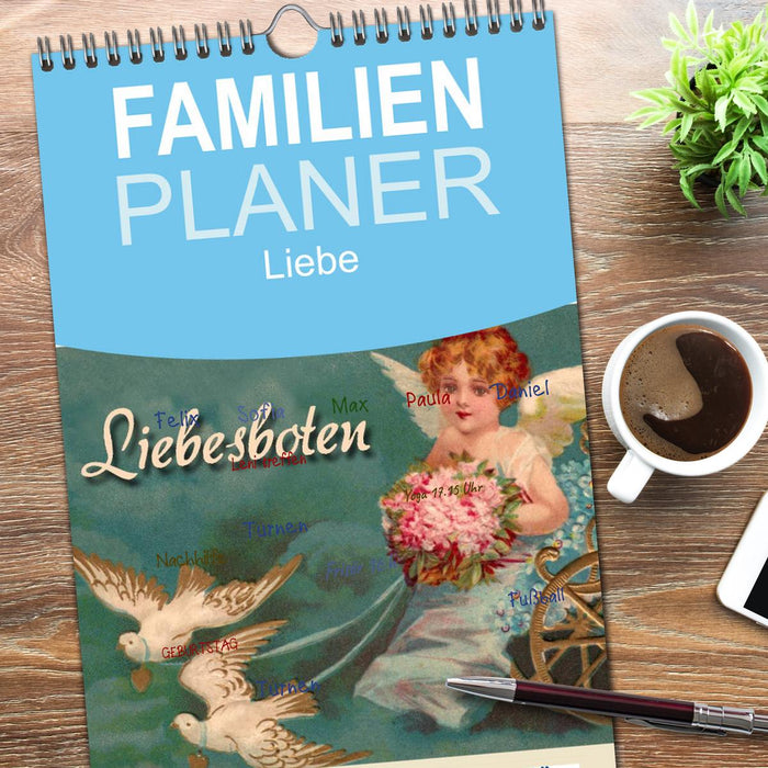 Liebesboten (CALVENDO Familienplaner 2026)