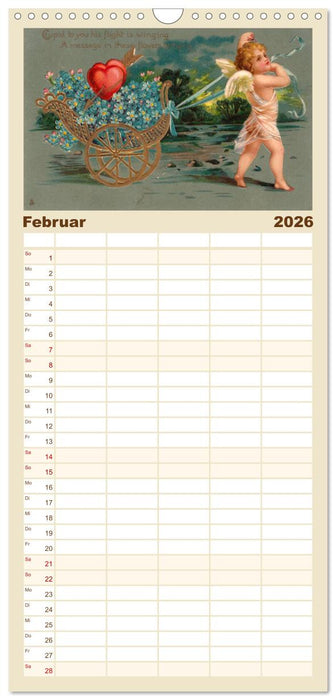 Liebesboten (CALVENDO Familienplaner 2026)