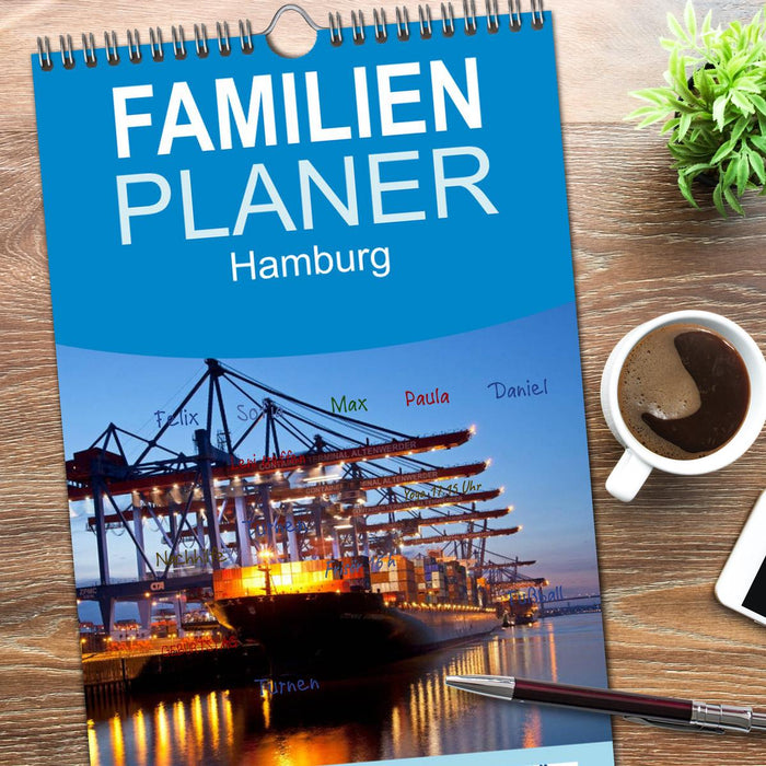 Hamburg (CALVENDO Familienplaner 2026)