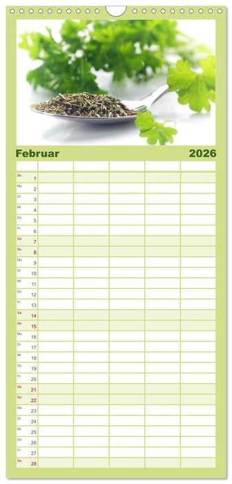 Leckereien aus der Küche (CALVENDO Familienplaner 2026)