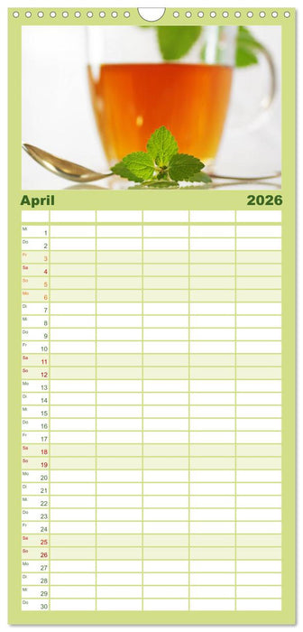 Leckereien aus der Küche (CALVENDO Familienplaner 2026)