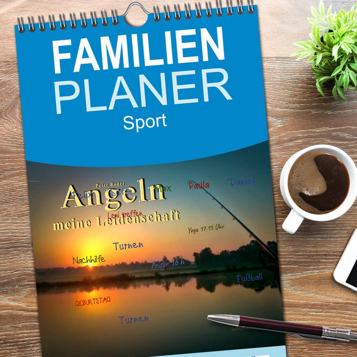 Angeln - meine Leidenschaft (CALVENDO Familienplaner 2026)