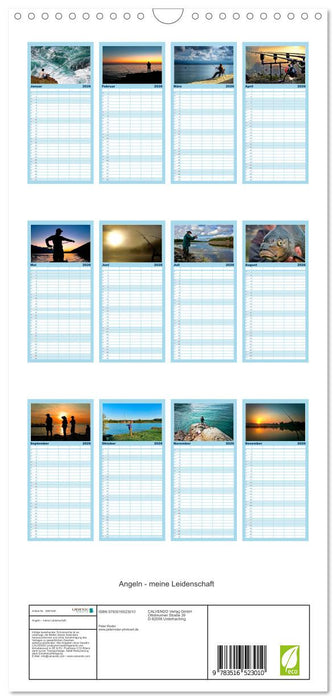 Angeln - meine Leidenschaft (CALVENDO Familienplaner 2026)