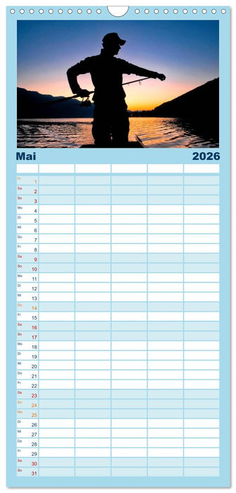 Angeln - meine Leidenschaft (CALVENDO Familienplaner 2026)