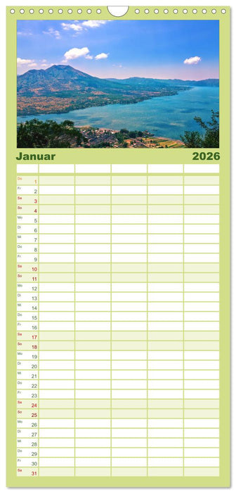 Bali - Insel der Götter (CALVENDO Familienplaner 2026)